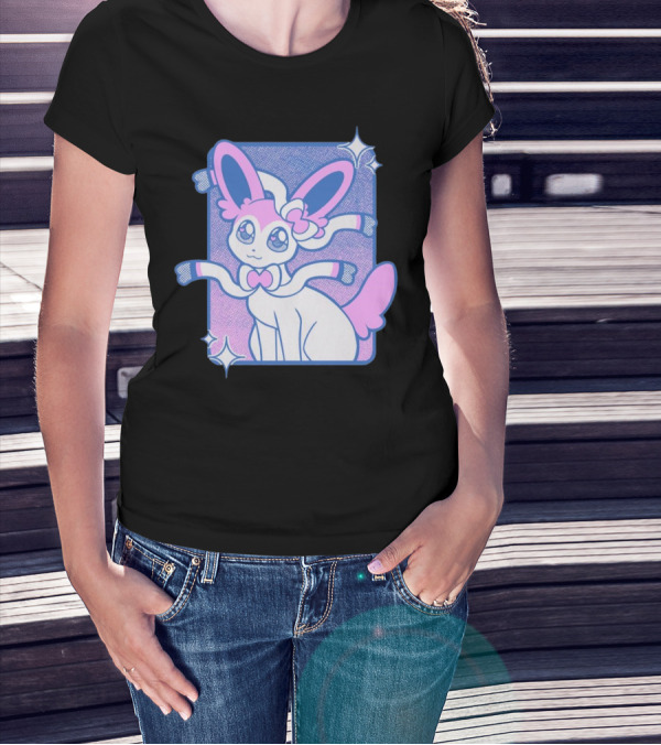 Pokemon Sylveon Cute Kawaii Pastel Fan T-Shirt