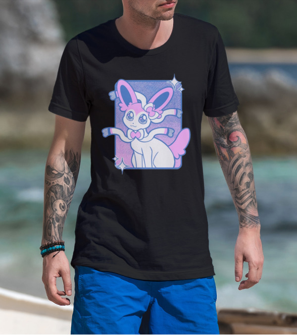 Pokemon Sylveon Cute Kawaii Pastel Fan T-Shirt
