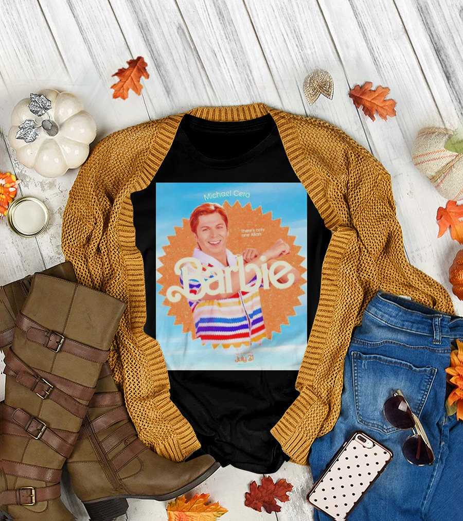 Michael Cera Barbie There's Only One Allan July 21 T-Shirt