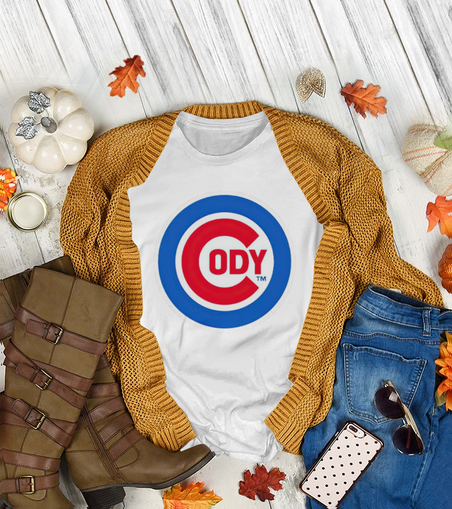 Chicago Cubs Cody Logo Circle Emblem T-Shirt