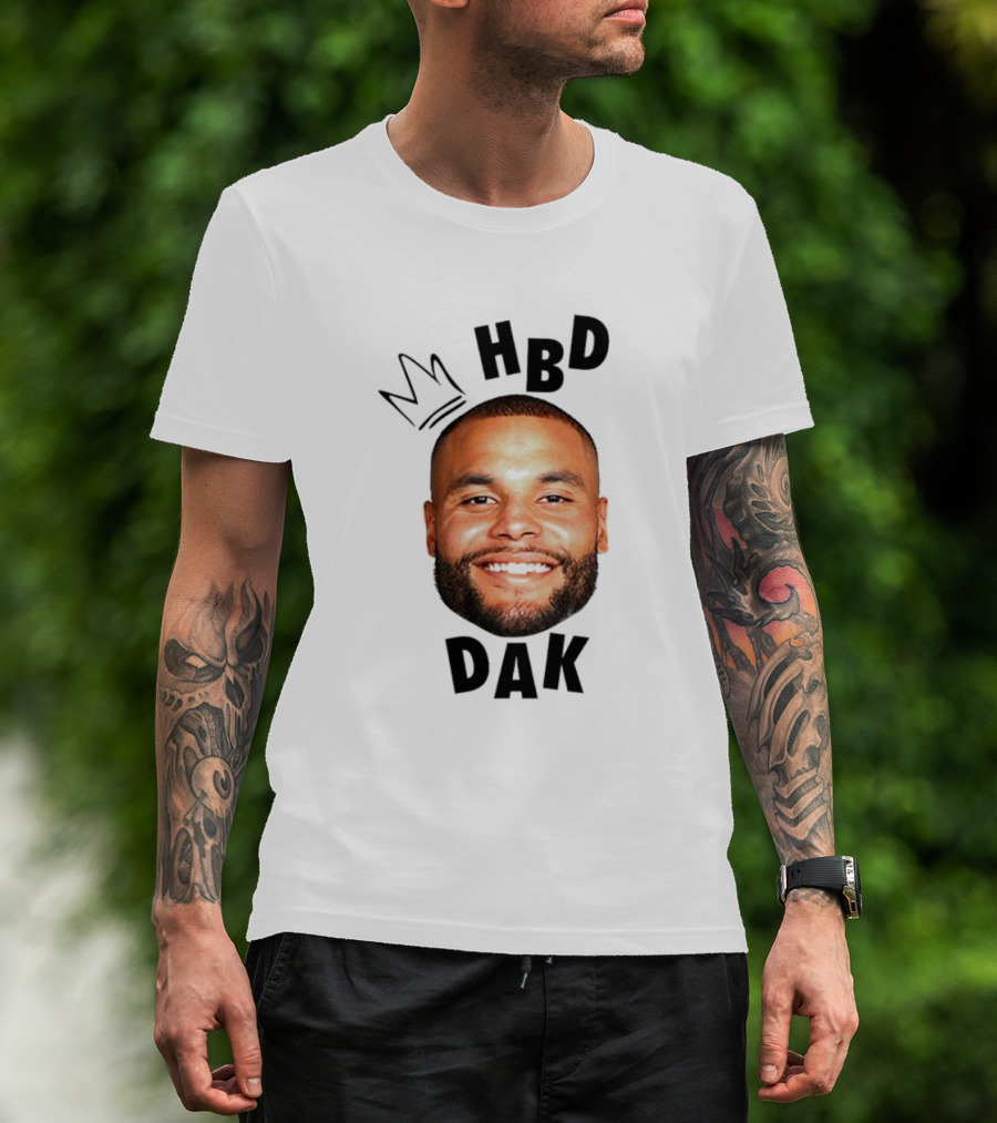HBD Dak Prescott Birthday Celebration Iconic T-Shirt