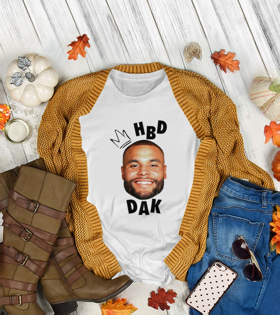 HBD Dak Prescott Birthday Celebration Iconic T-Shirt