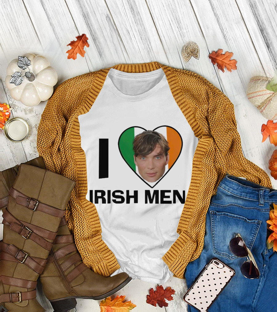 I Heart Cillian Murphy Irish Men T-Shirt