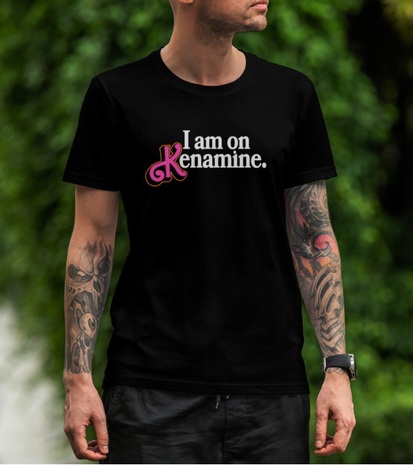 I Am On Kenamine Bold Pink Retro T-Shirt