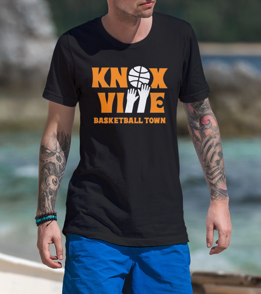 Knoxville Basketball Town Hoops Enthusiast T-Shirt