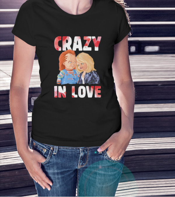 Chucky Tiffany Crazy In Love T-Shirt