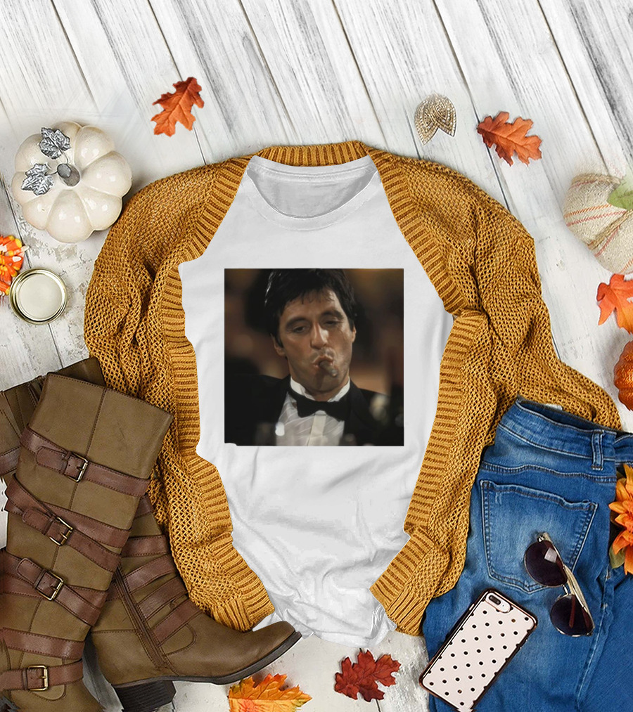 Al Pacino Cigar Classic Scene T-Shirt