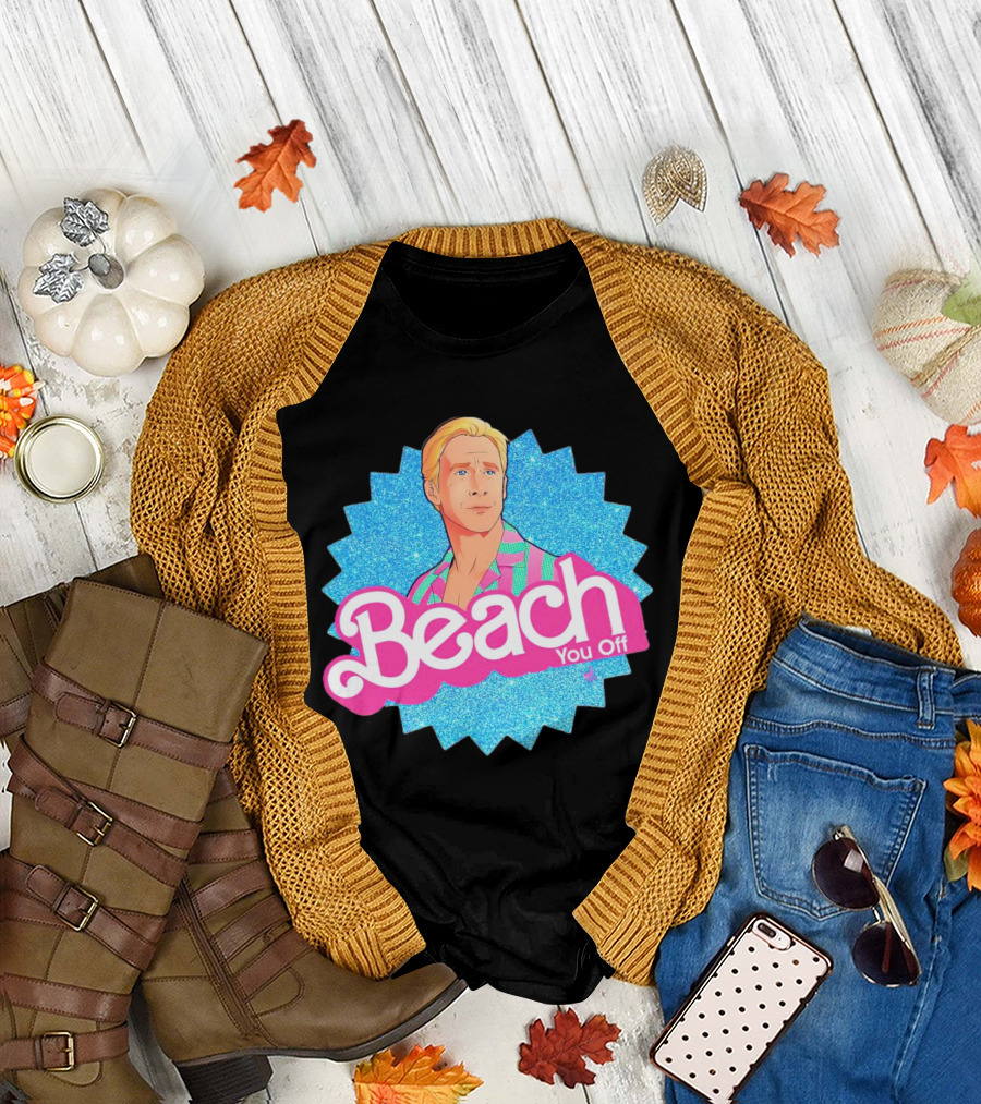 Ken Barbie Beach You Off Retro Pop T-Shirt