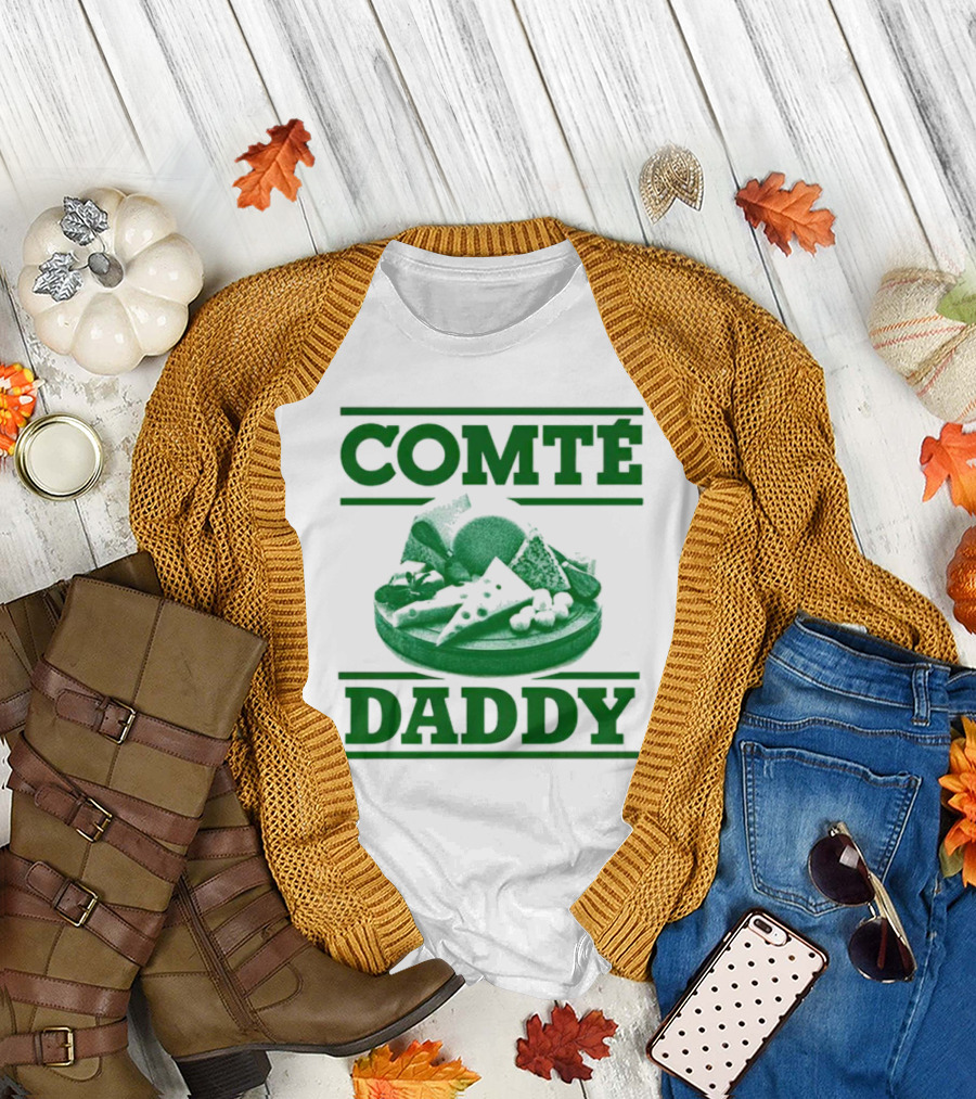 Comté Daddy Cheese Plate T-Shirt