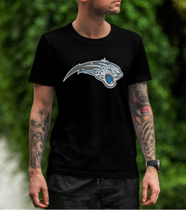 Orlando Magic Jacksonville Jaguars Crossover Emblem T-Shirt