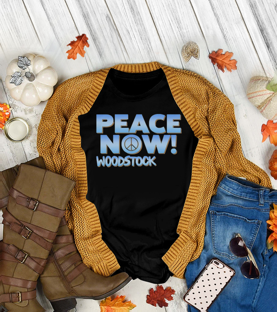 PEACE NOW WOODSTOCK Peace T-Shirt