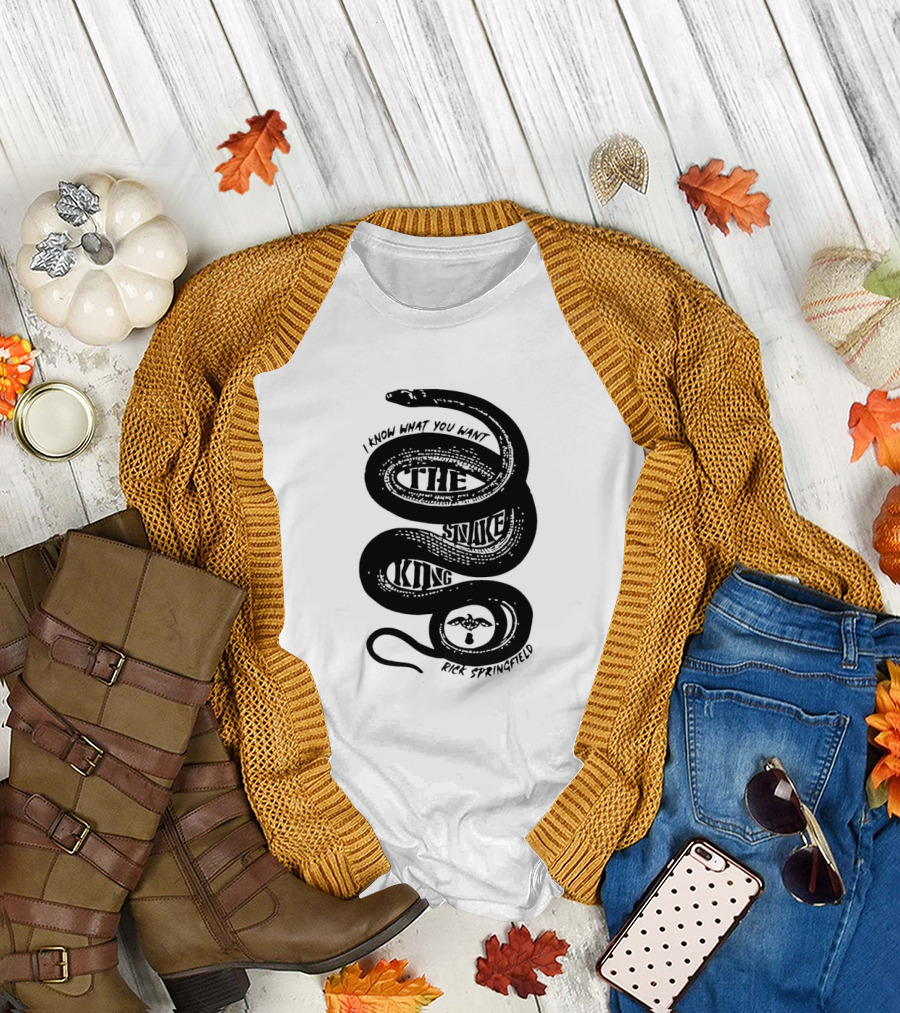 I Know What You Want The Snake King Rick Springfield T-Shirt
