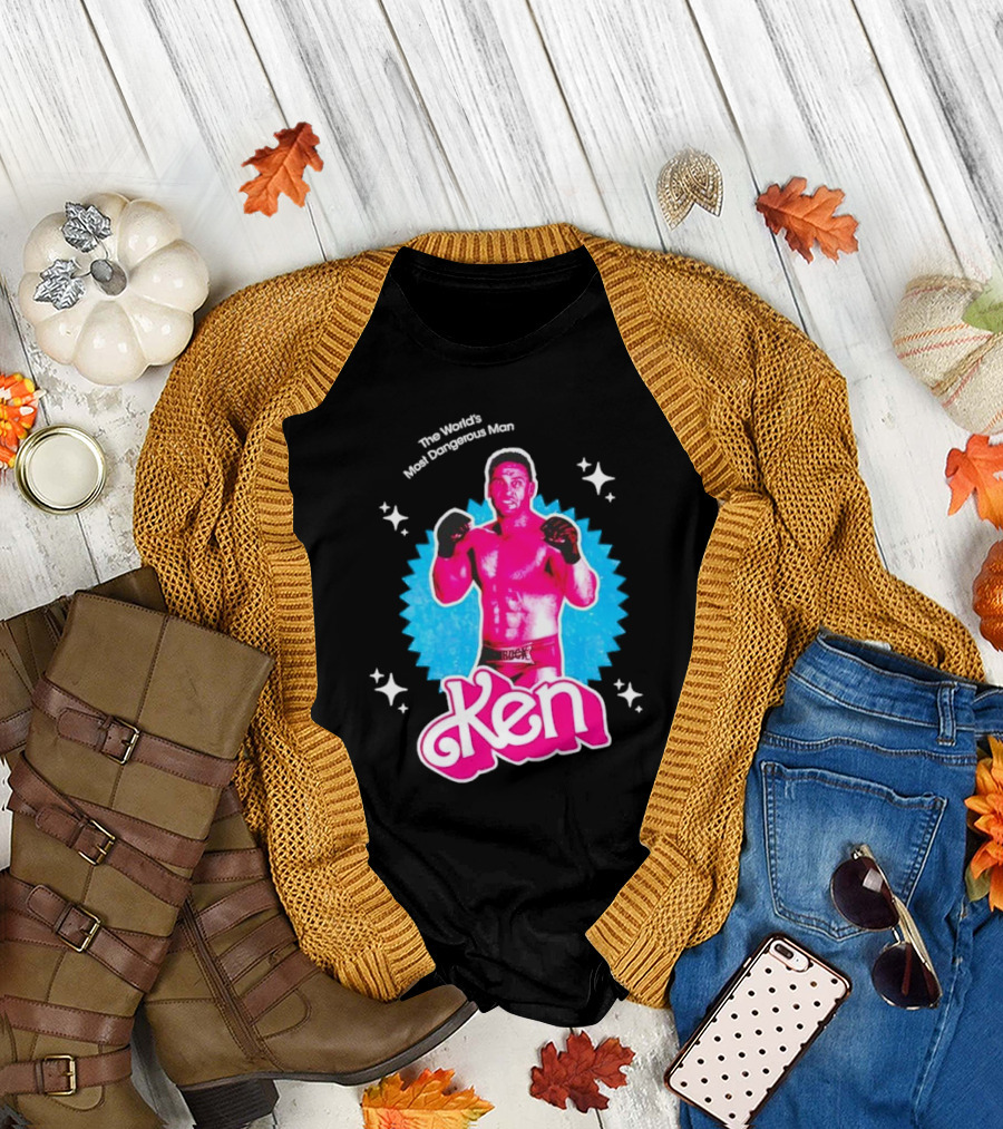 The World's Most Dangerous Man Ken Retro Boxing Star T-Shirt