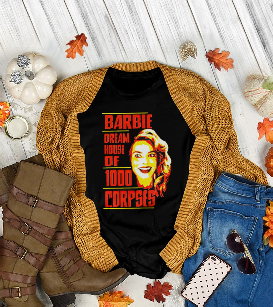 Barbie Dream House of 1000 Corpses Creepy Face T-Shirt