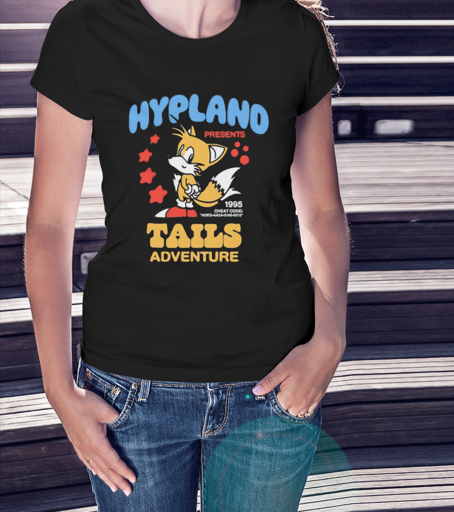 Hypland Presents 1995 Tails Adventure Cheat Code ADEG-AA2A-51A6-6D13 T-Shirt