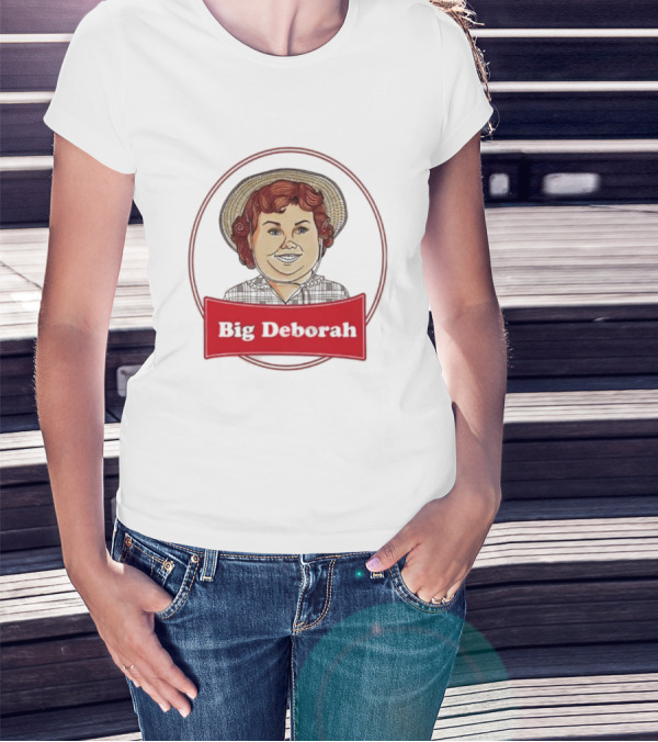 Big Deborah Retro Style Character T-Shirt