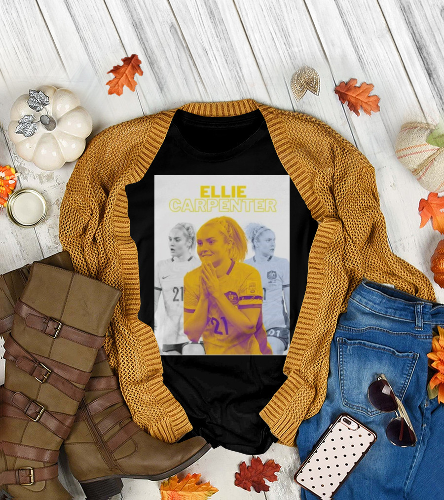 Ellie Carpenter Matildas Australia's Soccer Star Number 21 T-Shirt