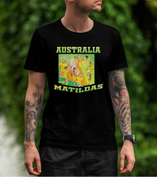 Australia Matildas Soccer Team Players T-Shirt