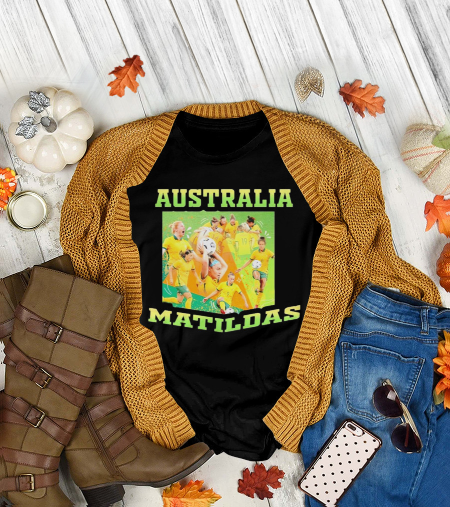 Australia Matildas Soccer Team Players T-Shirt