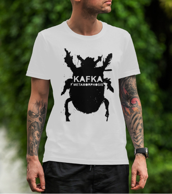 Kafka Metamorphosis Dark Insect T-Shirt