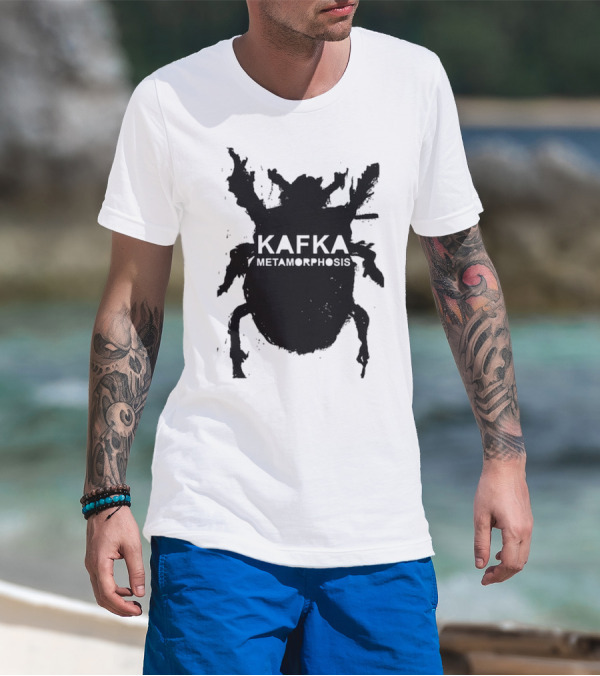 Kafka Metamorphosis Dark Insect T-Shirt