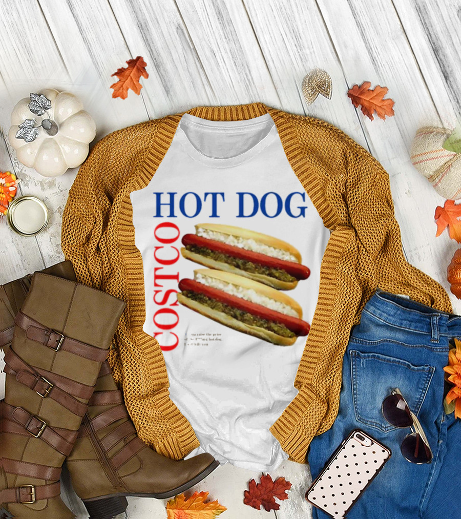 Hot Dog Costco Double Delight The Best Hot Dog T-Shirt