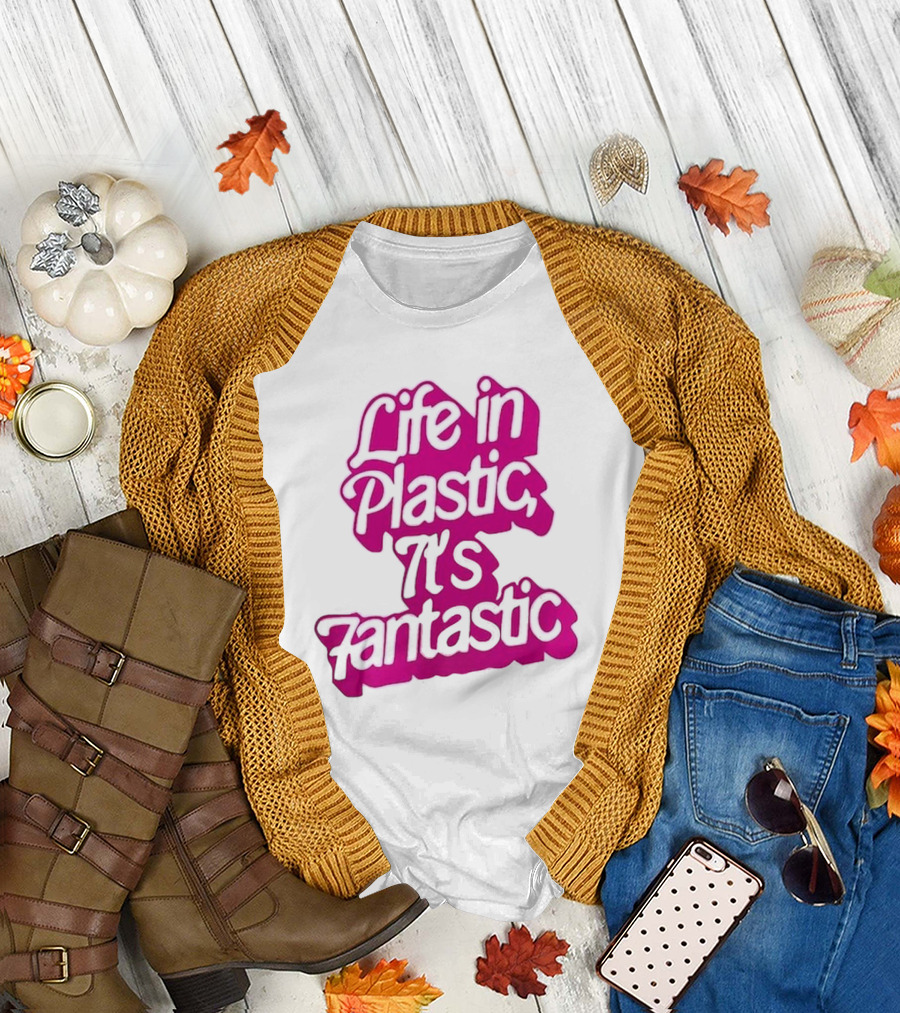 Life In Plastic It's Fantastic Cool Girl Barbi T-Shirt