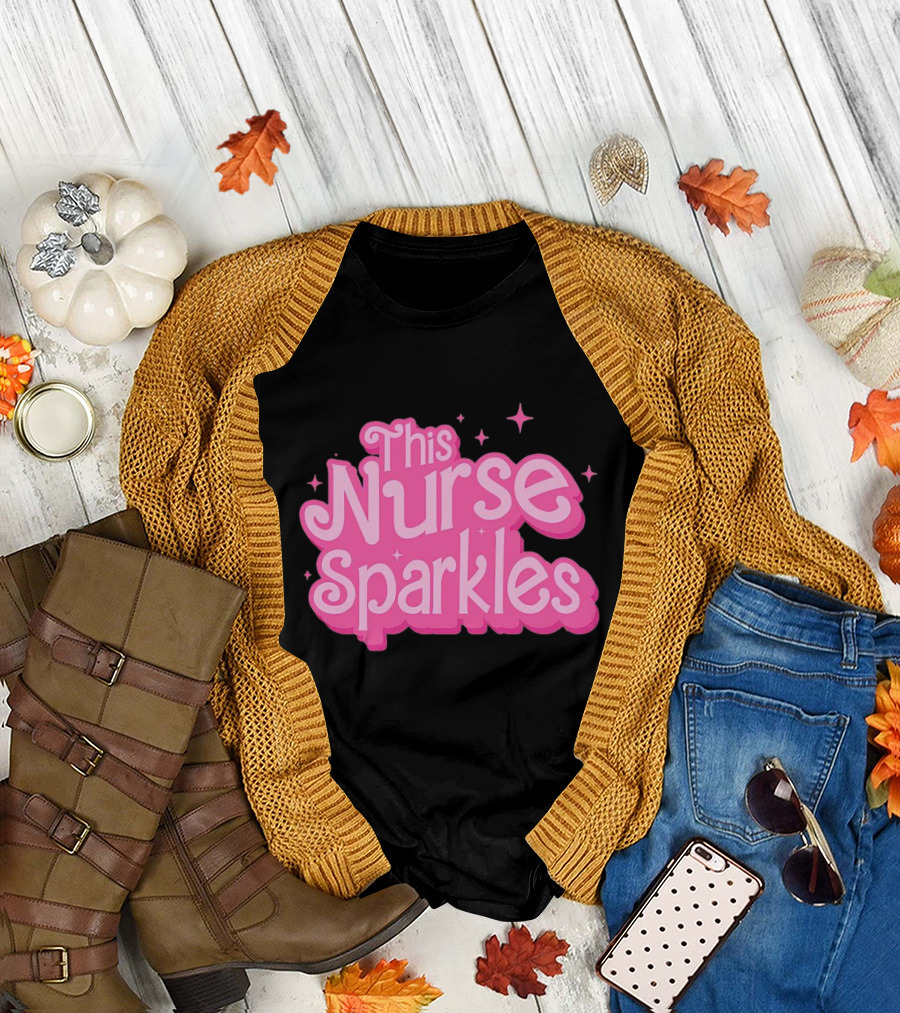This Nurse Sparkles Barbie-Inspired T-Shirt