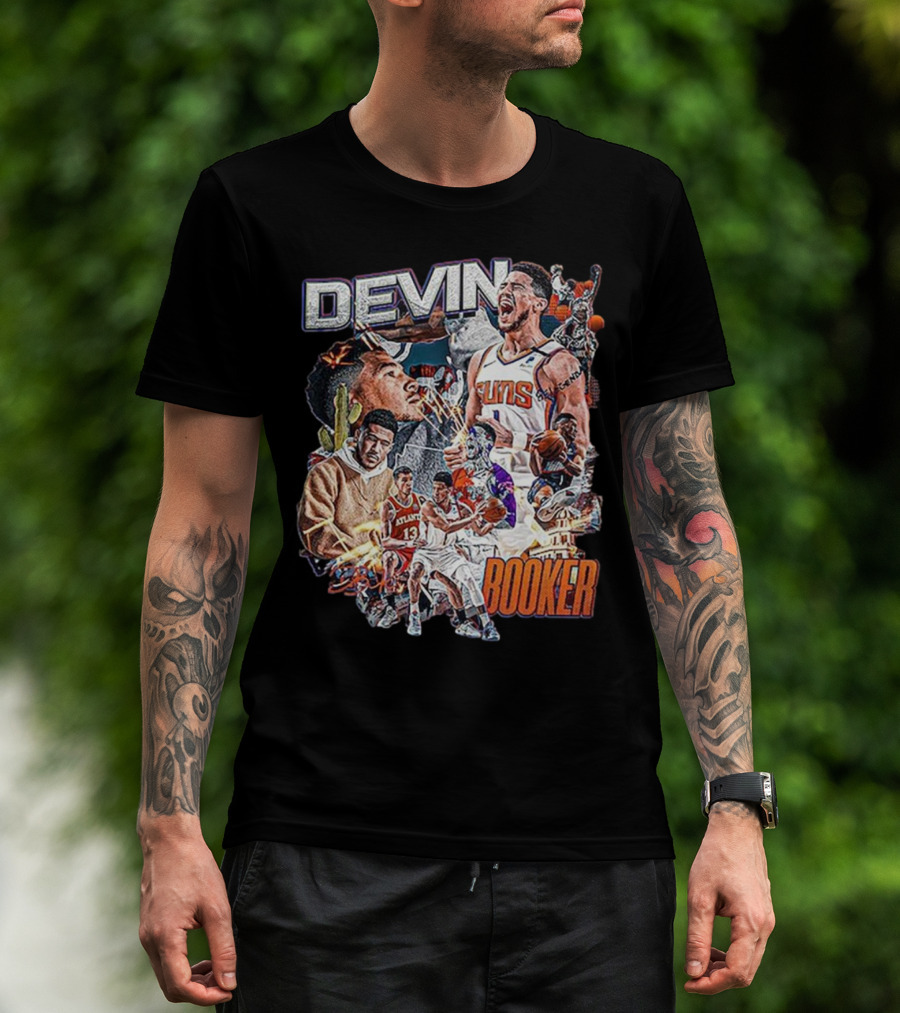 Devin Booker Suns Basketball Highlights And Moments T-Shirt