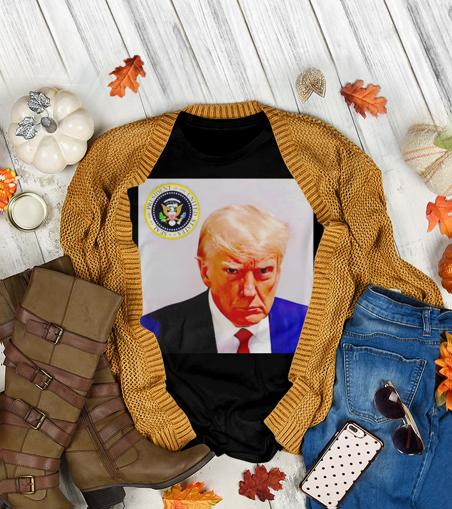 Trump Shot Seal of the President of the United States T-Shirt