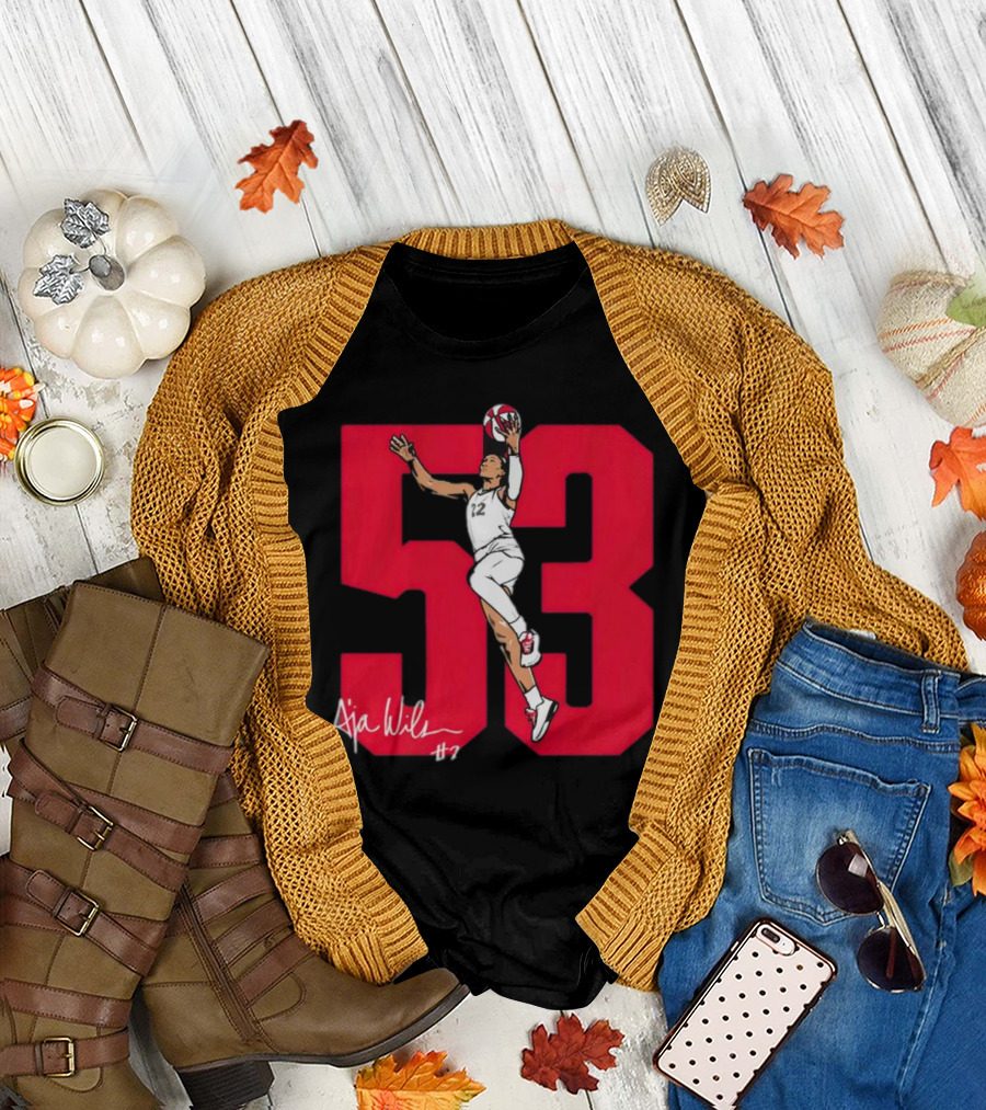 A'ja Wilson 53 Points Signature Dunk T-Shirt
