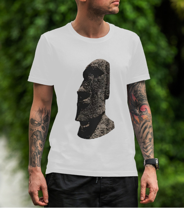 Alex Pereira Easter Island Moai Statue T-Shirt