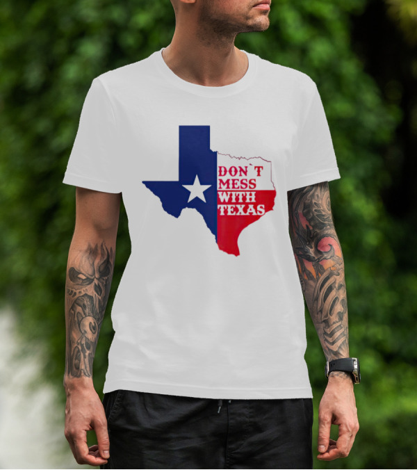 Don’t Mess With Texas Star Map T-Shirt