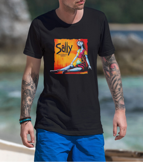 Sally Nightmare Issues Burton Style Rag Doll T-Shirt