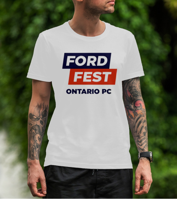 Ford Fest Ontario PC Event Promotion T-Shirt