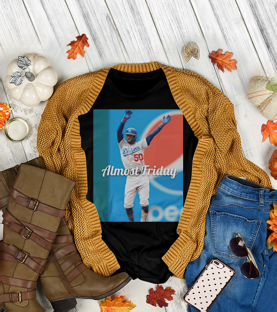 Dodgers Mookie Betts Almost Friday Dance T-Shirt