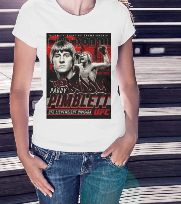Ultimate Fighting Championship Paddy Pimblett UFC Lightweight Division Liverpool T-Shirt
