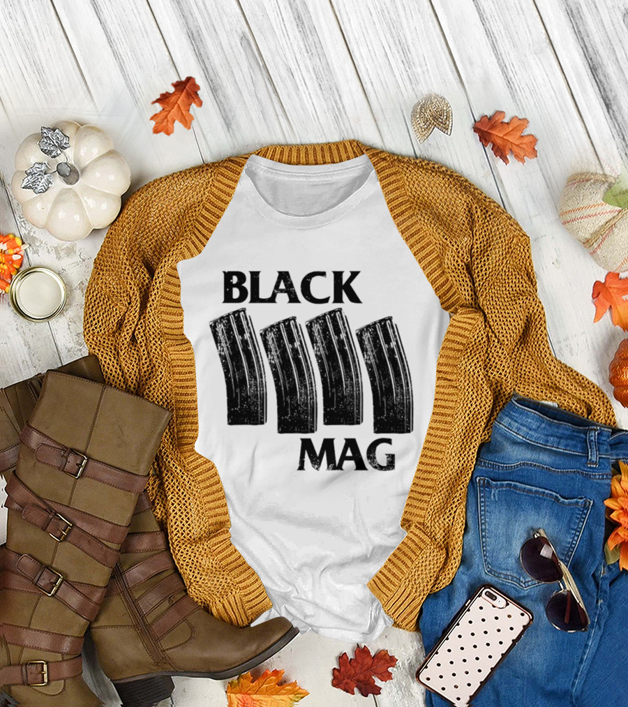 Donut Operator Black Mag Bullet Magazine T-Shirt