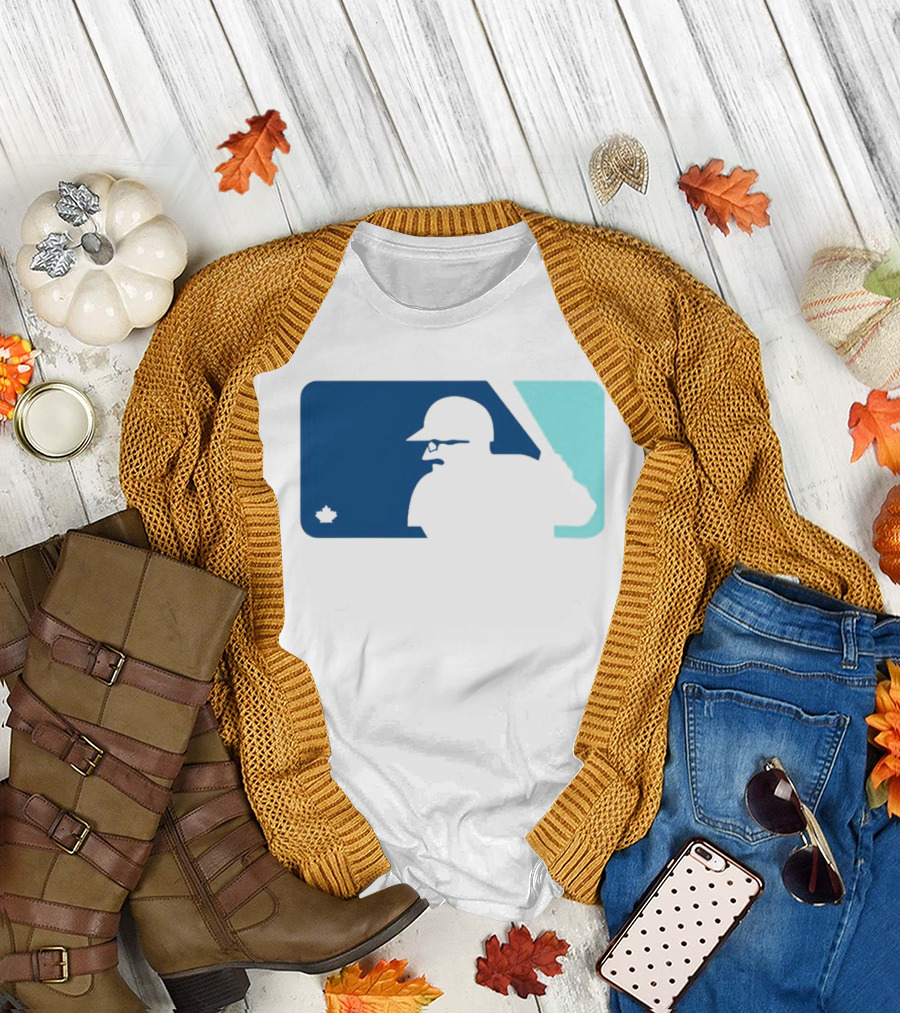 Ben Wagner Schneider Stache Baseball Logo with Batter T-Shirt