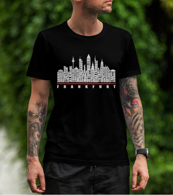FRANKFURT Players Names Skyline T-Shirt