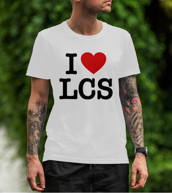 I Heart LCS Red Love Emblem T-Shirt