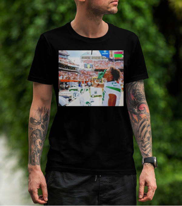 Trending Garrett Wilson Shhh Football Silence T-Shirt