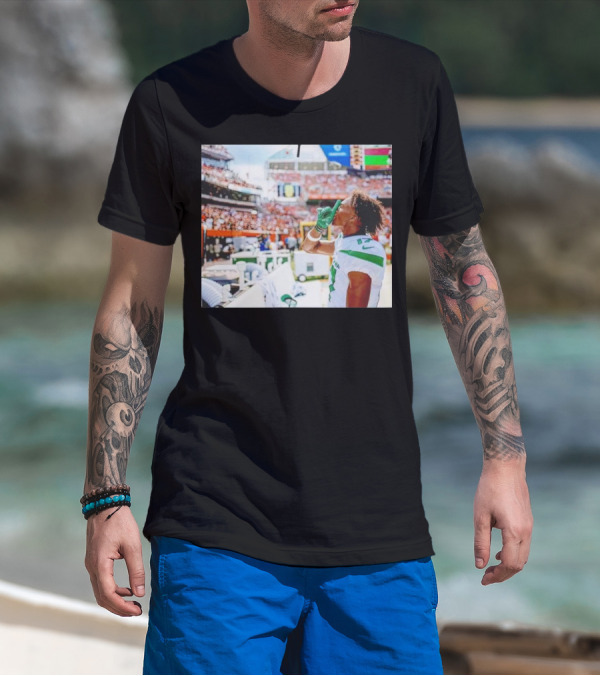 Trending Garrett Wilson Shhh Football Silence T-Shirt