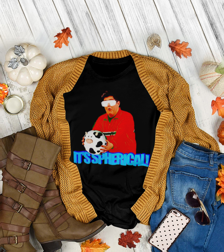 It's Spherical Dairy Cow Retro Glasses T-Shirt