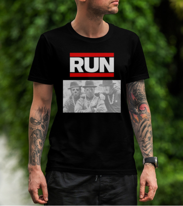 RUN DMC Jason Mask Horror Squad T-Shirt