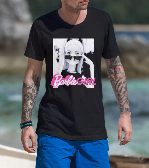 Barbie Girl Sunglasses Doll Iconic Fashion T-Shirt