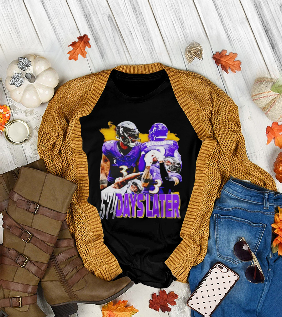 Beckham Jr 574 Days Later Ravens Football Return T-Shirt