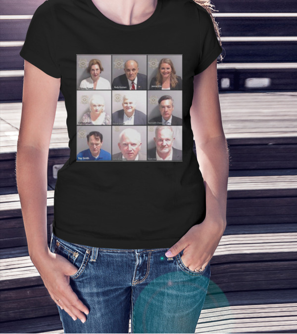 Sidney Powell Rudy Giuliani Jenna Ellis Mugshots T-Shirt