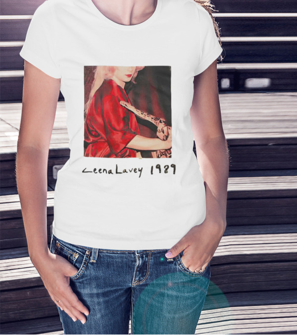 Zeena Lavey 1989 Red Robe Snake T-Shirt