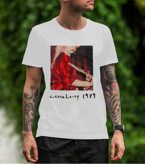 Zeena Lavey 1989 Red Robe Snake T-Shirt